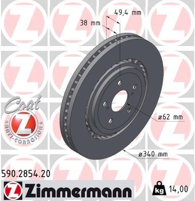 Suzuki Remschijf COAT Z