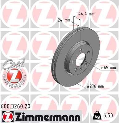 Audi Remschijf COAT Z
