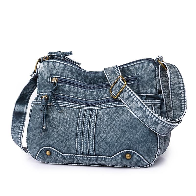 Your favorite bag Hoge Kwaliteit Dames Draagtas Vrouwen Schoudertas Crossbody Tas 2023 Nieuwe Eenvoudige Multi Compartiment Vrouwen Tas Handtassen blauw
