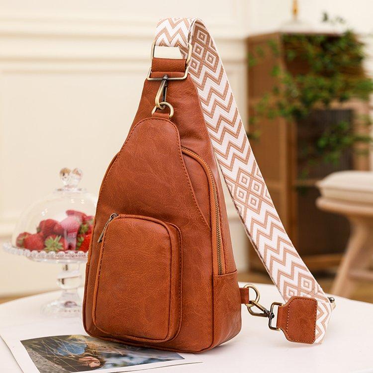 Your favorite bag Mode Vrouwen Zacht Lederen Borsttas Luxe Vrouwelijke Schouder Tas Winkelen Reizen Knapzak Dames Draagbare Casual Portemonnee bruin