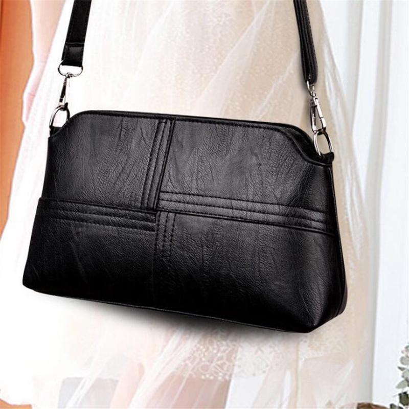 NK39UR Casual PU leren dames crossbody messenger bags voor vrouwelijke moeder kleine portemonnee 25cm*5cm*16cm wijnrode kleur