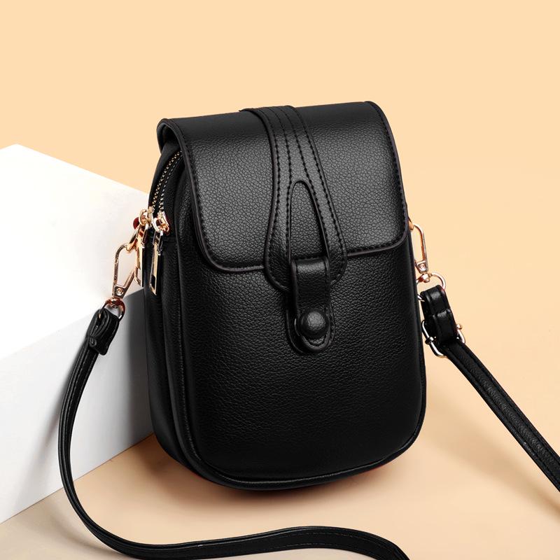 AI Supermarket 2024 Modieuze, veelzijdige schoudertas voor dames - Trendy Douyin-geïnspireerde crossbody 13*20*8 cm rood