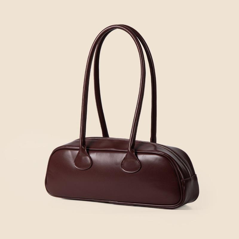 VIA ROMA Niche Design Baguette Tas Zomer Luxe Zin Alles Simpel Retro Draagbare Kussentas bordeaux