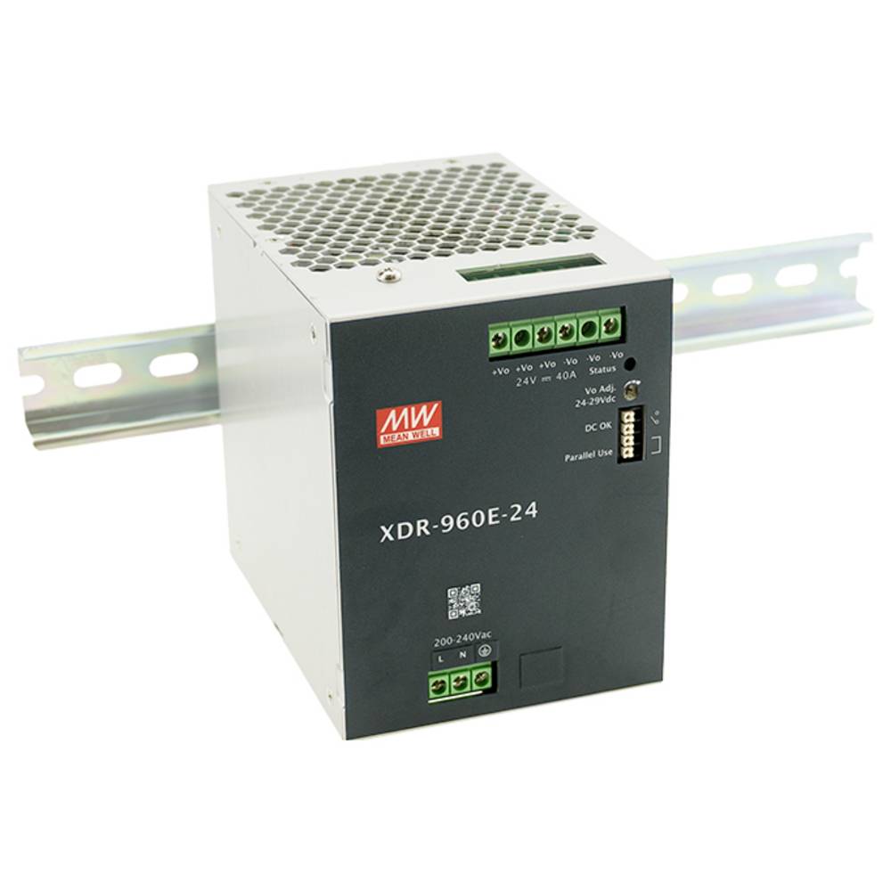 MW Mean Well MEAN WELL XDR-960E-36 DIN-rail netvoeding 36 V 26.6 A 957.6 W Inhoud 1 stuk(s)