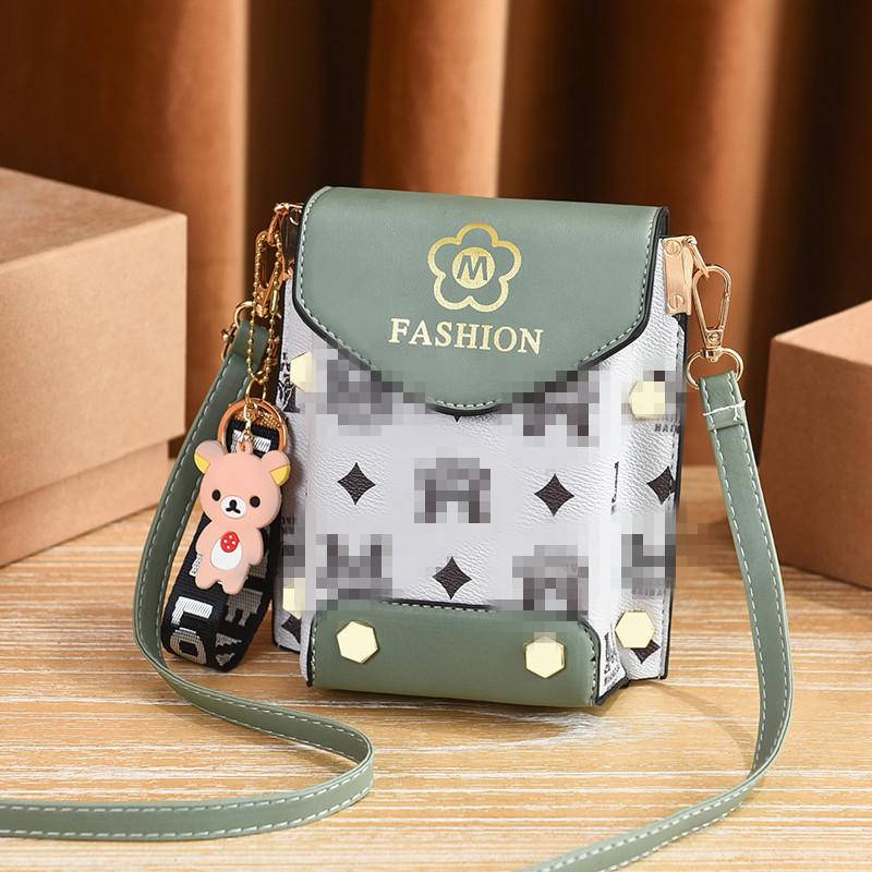 VIA ROMA Klein ontwerp mobiele telefoontas, crossbodytas Draagbare damestas Kleine vierkante tas, mini mobiele telefoontas one size