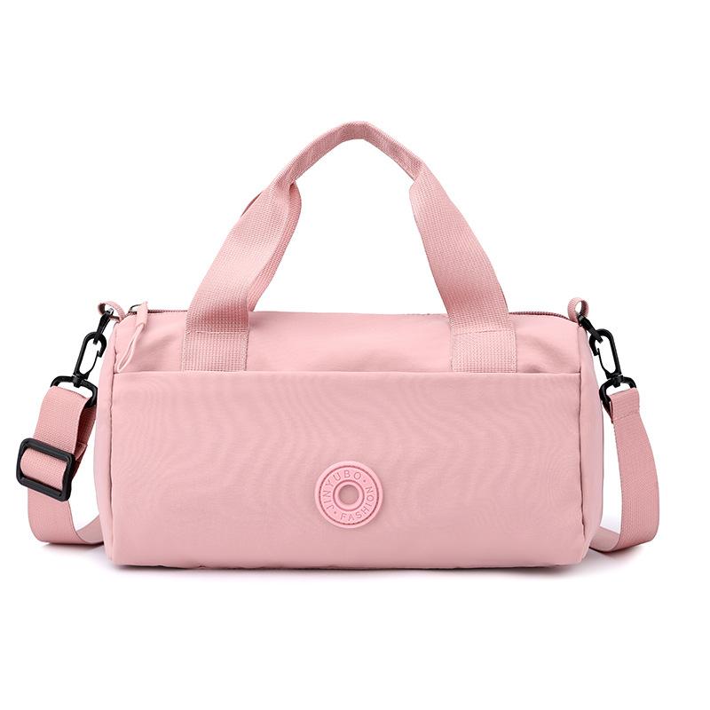 VIA ROMA Crossbody Bag Simple Versatile Casual and Lightweight Commuting Travel Bag for Women One Size roze