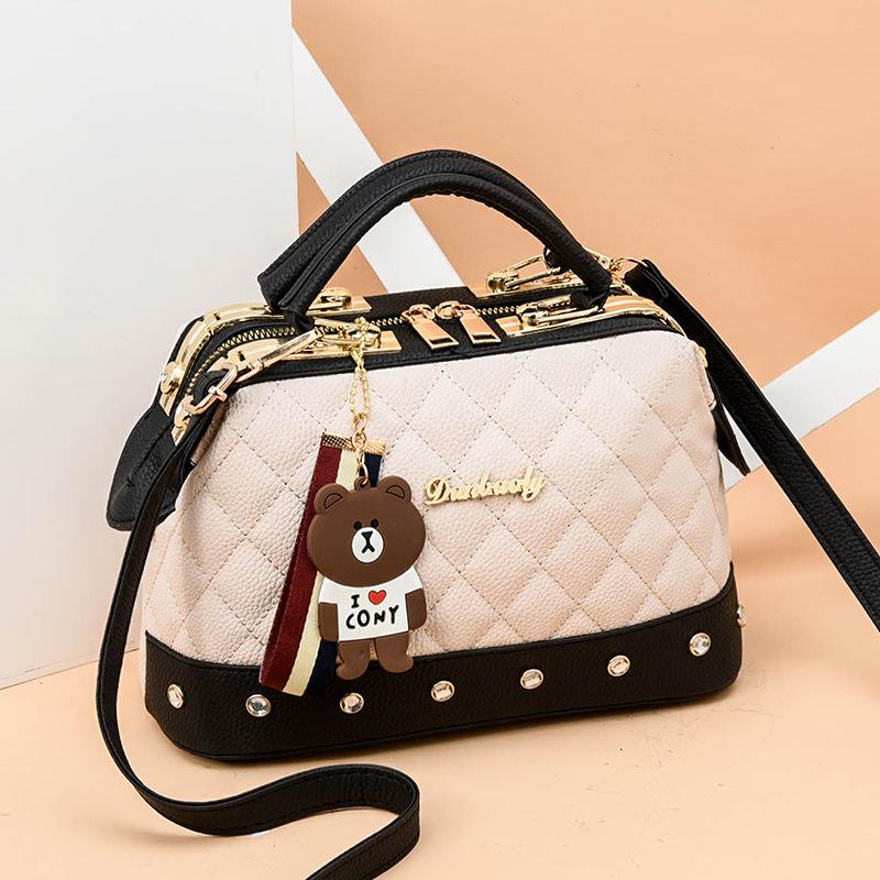 Happy Market Lente- en zomertrend Nieuwe stijl Koreaanse mode-handtassen Schoudertas Eén schouder Crossbody-tas