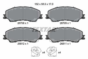 Isuzu Remblokkenset, schijfrem