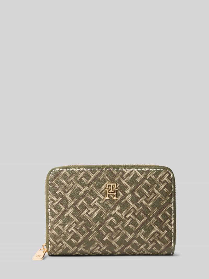 Tommy Hilfiger Portemonnee TH ICON COMP ZA MONO PRINT