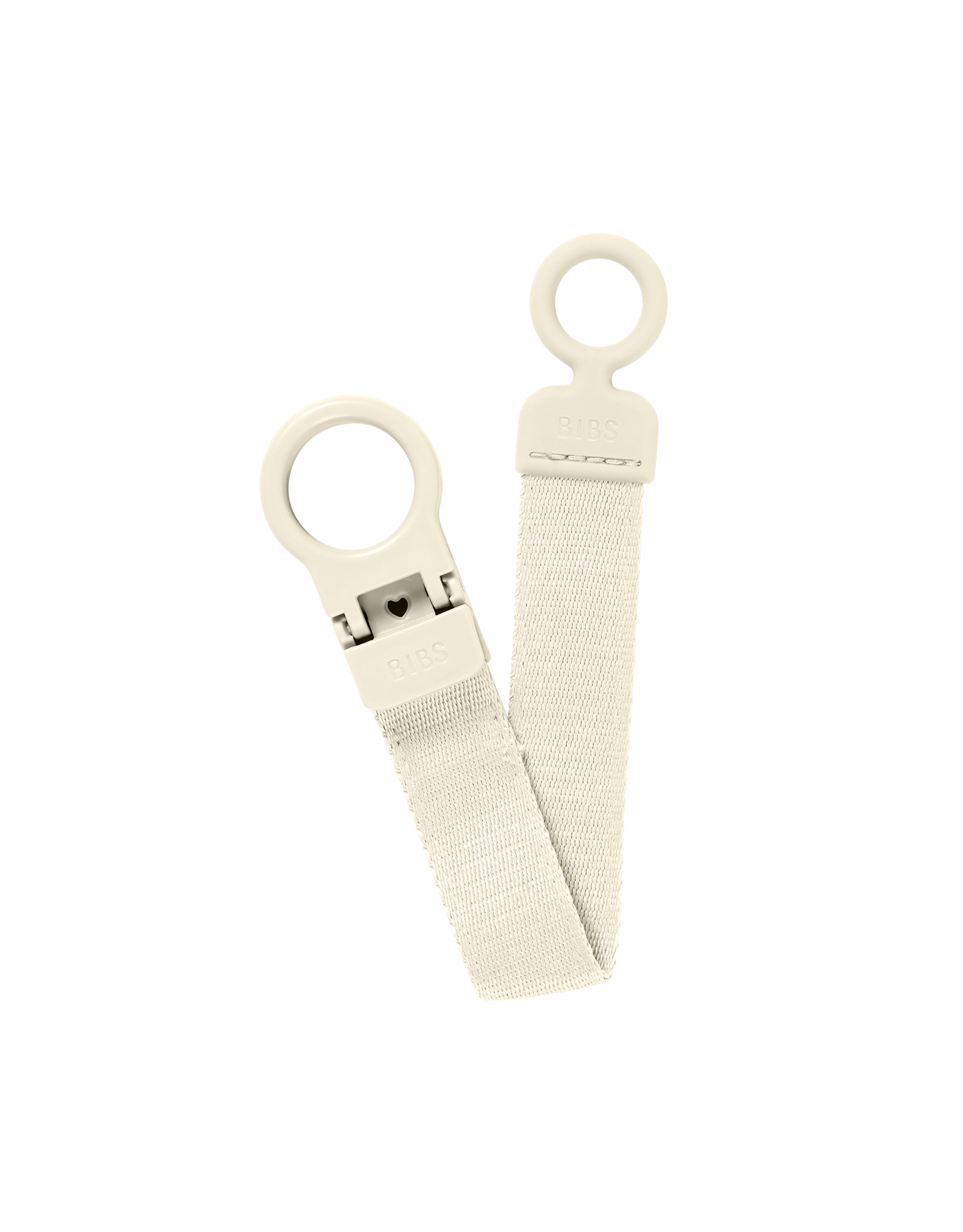 Bibs – Clip Loop - Fopspeenkoord – Ivory – 0+ maanden