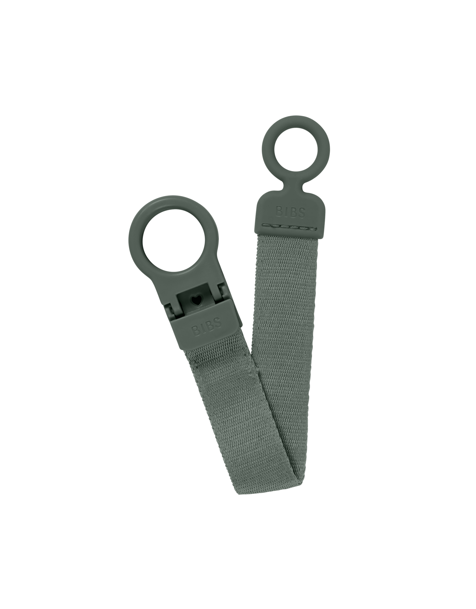 Bibs – Clip Loop - Fopspeenkoord – Pine – 0+ maanden