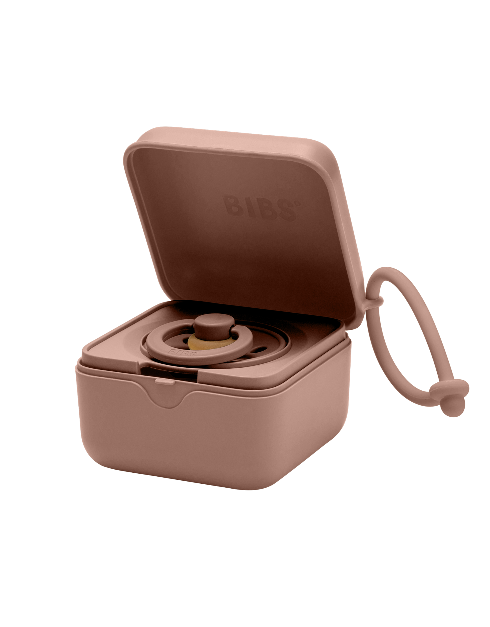 Bibs  Speenhouder - Pacifier Box - Woodchuck