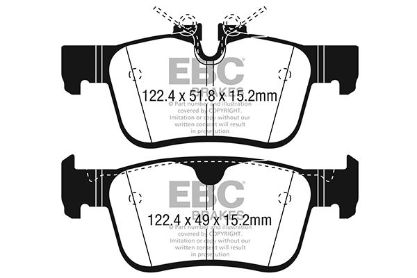 Volvo Remblokkenset Yellowstuff