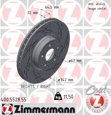 Mercedes-Benz Remschijf BLACK Z