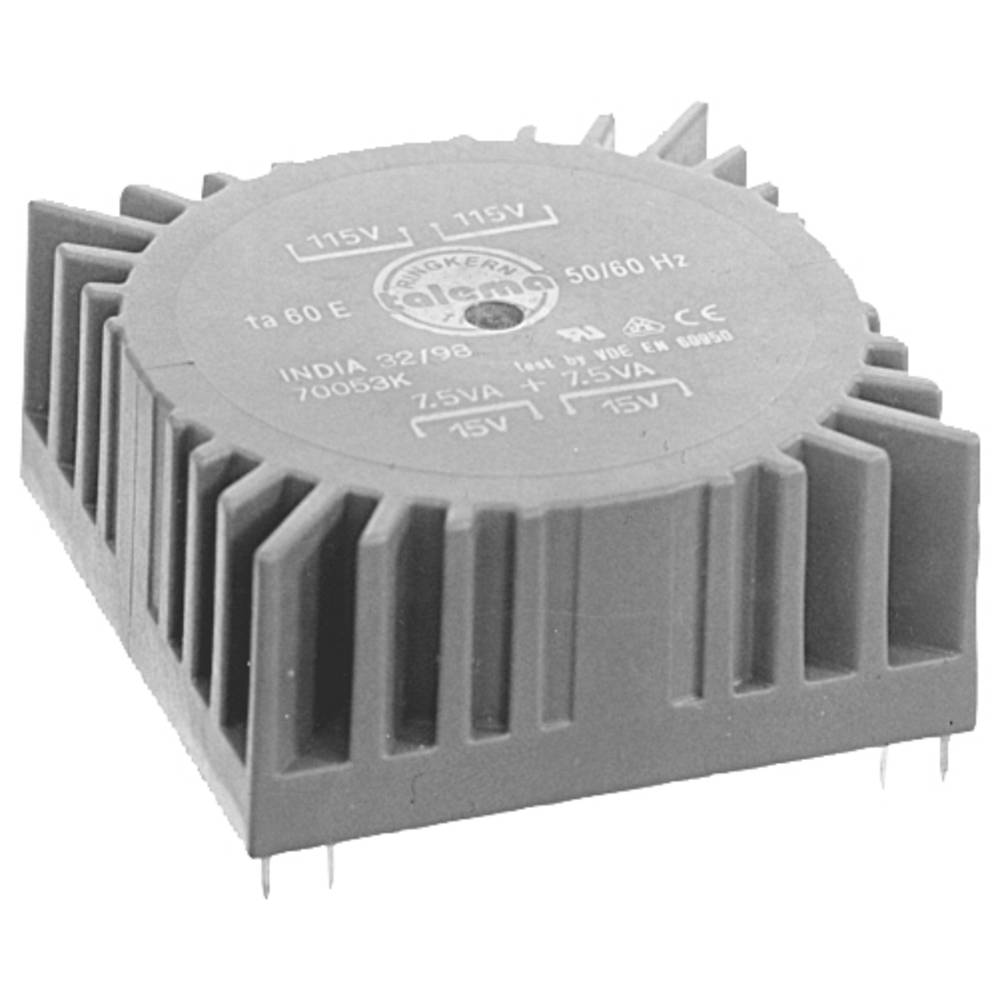 Talema 70055K Printtransformator 2 x 115 V 2 x 22 V 15 VA 341 mA