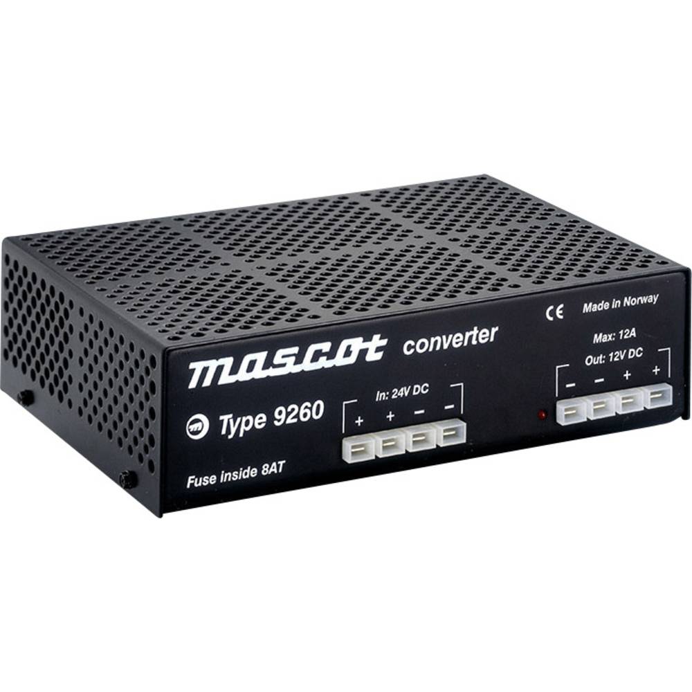Mascot Battery 9260 DC/DC-converter 24 V/DC - 12 V/DC/12 A 158 W
