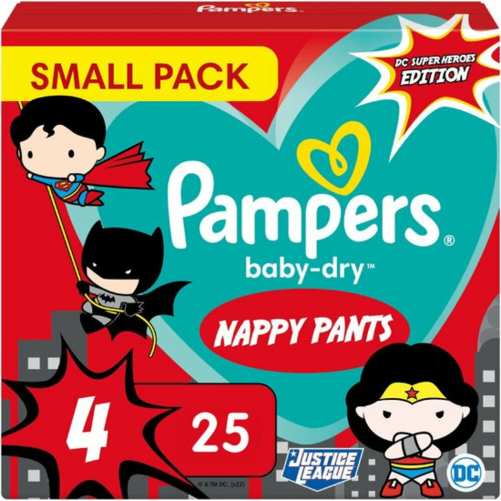Pampers Baby Dry Luierbroekjes Maat 4 (9-14 kg) 25 stuks