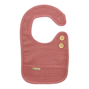 Smikkels Slabbetje van biologisch katoen Roze S - 6 tot 12 maanden