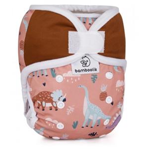 Bamboolik Overbroekje Dino &VerticalLine; Velcro of Snaps Klittenband