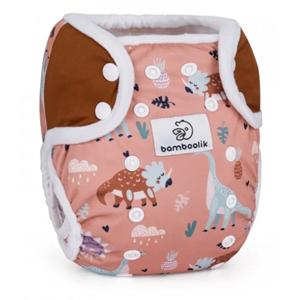 Bamboolik Overbroekje Dino &VerticalLine; Velcro of Snaps Drukknoopjes