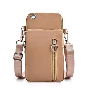 Koogeelife Unisex Dames Heren Crossbody Tas Waterdicht Vak Mobiele Telefoon Contant Geld Mini Klein Buideltje Casual Schoudertas