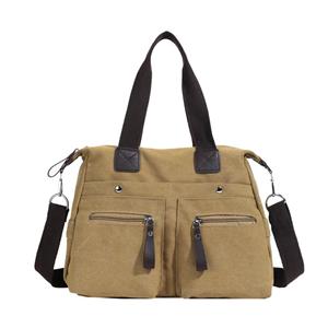 VIA ROMA Modieuze Lichtgewicht Nylon Stof Crossbody Tas Grote Capaciteit Waterdichte Schoudertas Shopping Handtas voor Dames One Size