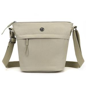 VIA ROMA Mobiele Telefoontas Dames Crossbody Tas Eenvoudig Senior Gevoel Niche Mode Alles Nylon Doek Emmer Tas Schouder Damestas