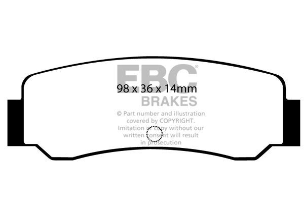 Toyota Remblokkenset, schijfrem