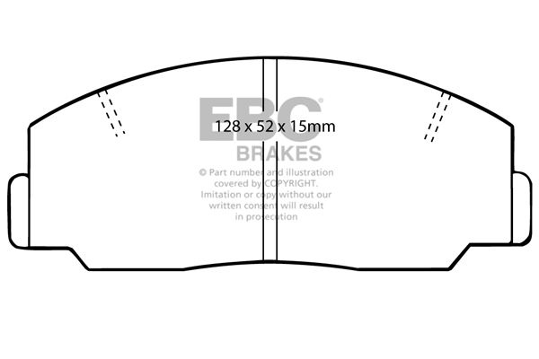 Toyota Remblokkenset, schijfrem