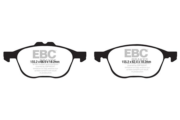 Ford Remblokkenset, schijfrem