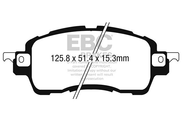 Mazda Remblokkenset, schijfrem