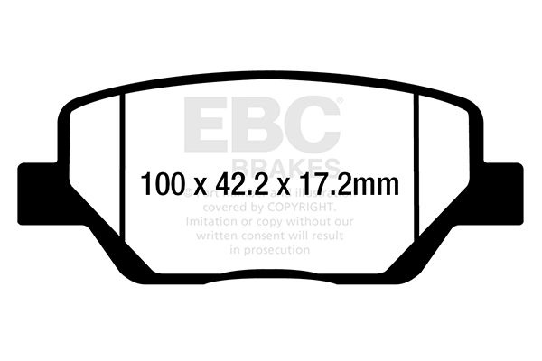 Fiat Remblokkenset, schijfrem