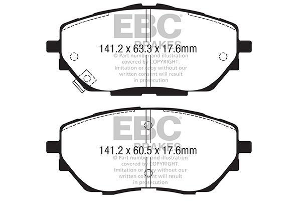 Toyota Remblokkenset, schijfrem