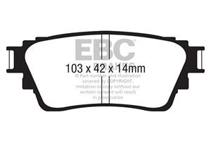 Mitsubishi Remblokkenset, schijfrem