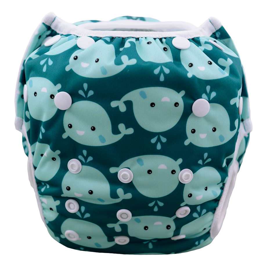 Alva Baby Zwemluier - Walvissen