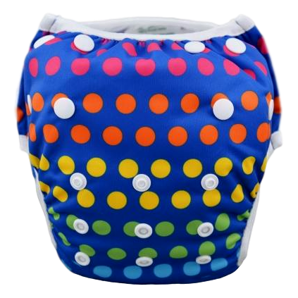 Alva Baby Zwemluier - Gekleurde Stippen