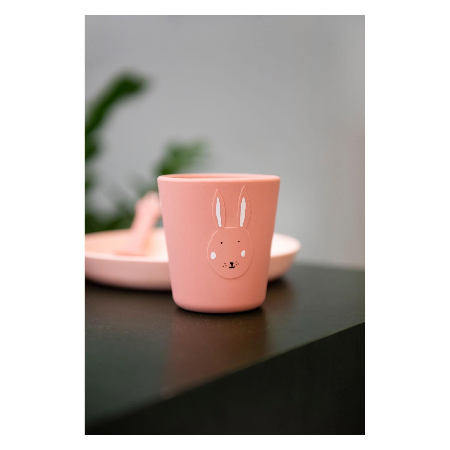 Trixie silicone beker mrs. rabbit, 2st.