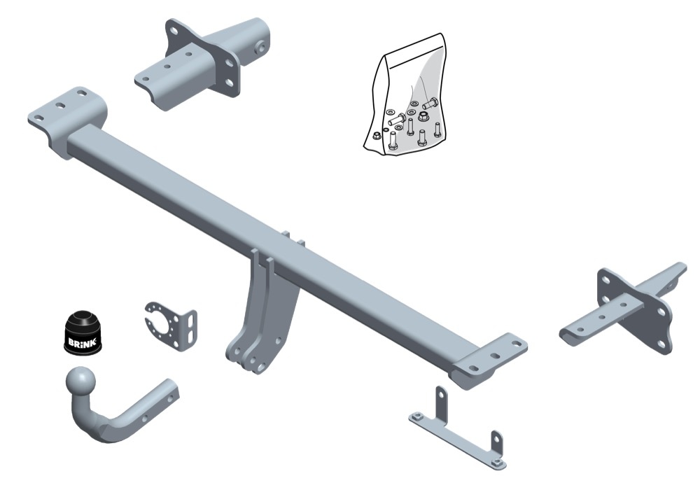 Mercedes-Benz Vaste trekhaak