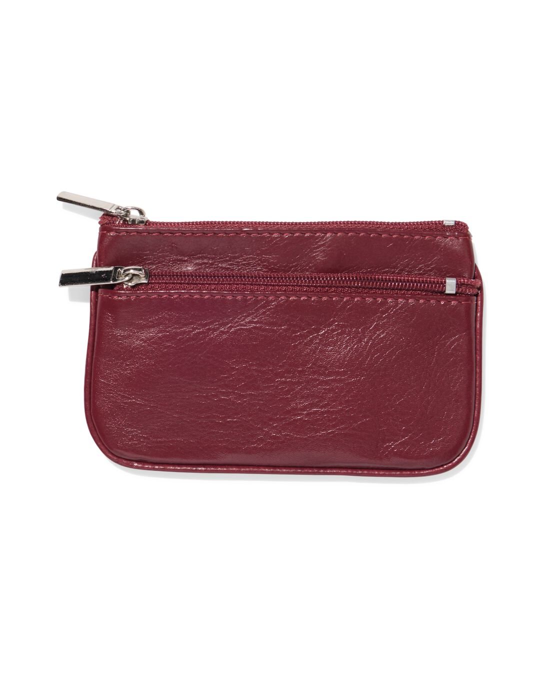 HEMA Sleutetui leer donkerrood