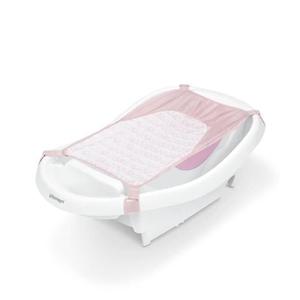 INGENUITY Deluxe Roze Babybadje, vanaf de geboorte tot 3 jaar inclusief babyhangmat