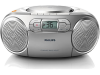 Philips CD-Soundmaschine CD-Radio UKW Silber
