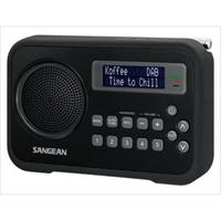 sangean DPR-67 Kofferradio DAB+, UKW Akku-Ladefunktion Schwarz