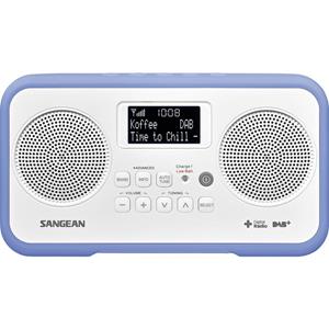 Sangean DPR-77 Radio DAB+, DAB, VHF (FM) Toetsvergrendeling Blauw