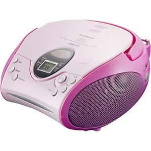 lenco SCD-24 PINK - Portable radio/recorder SCD-24 PINK