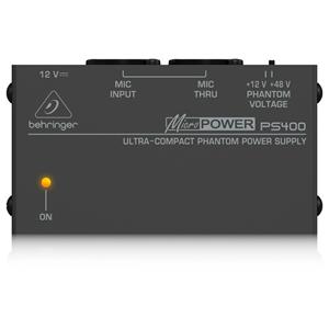 BEHRINGER PS400 Fantoomvoeding