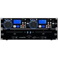 imgstageline IMG StageLine CD-230USB DJ dubbele CD-MP3-speler