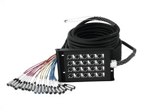 XLR/XLR Multicore Kabel 30.00m Anzahl Eingänge:16 x Anzahl Ausgänge:4 x