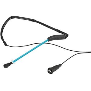 imgstageline IMG StageLine HSE-200WP/BL Spraakmicrofoon Headset Zendmethode: Kabelgebonden