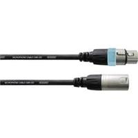 Cordial CCM7,5FM XLR Verbindingskabel [1x XLR-bus - 1x XLR-stekker] 7.50 m Zwart