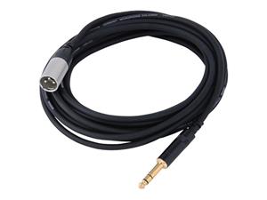 Cordial CFM3MV Intro cable XLR male - jack 6.3mm male TRS, 3 metres